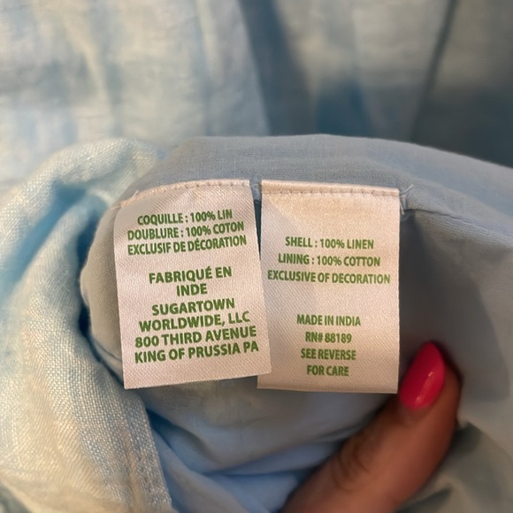 NWT Lilly Pulitzer Charlet Short Sleeve Linen Dress - Picture 8 of 9